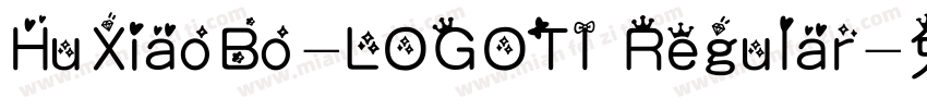 HuXiaoBo-LOGOTI Regular字体转换